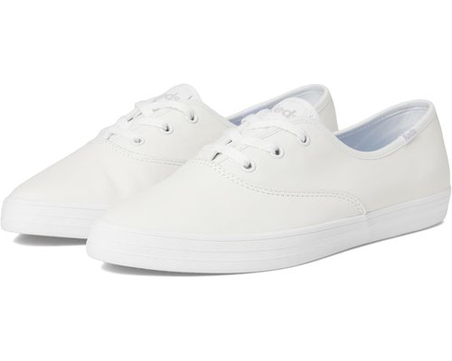 Keds Champion Point Low - White Leather - KW-PNTLO-6-110