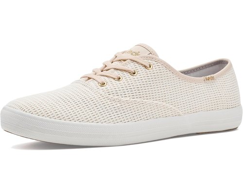 Keds Champion Seasonal - Snow White Cotton Mesh - KW-CHAMP-5H-110