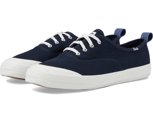 Keds Champion Toe Cap Lace Up - Navy Canvas - KW-CHTCAP-410