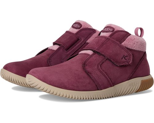 KEEN Knx Middie – Sneakers Unisex Per Bambini E Ragazzi – Pelle Scamosciata E Cinturino Velcro