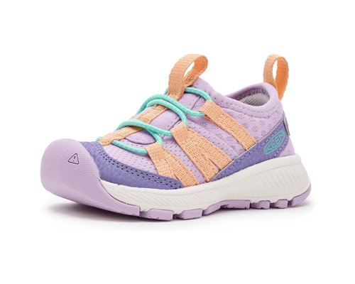 KEEN Motozoa Comfortable Easy On Breathable Lightweight Athletic Little Kid/Big Kid - Purple Haze/Peach Fuzz - 10.31811