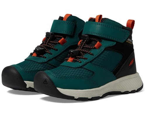 KEEN Skua Durable Easy On Comfortable Waterproof Toddler/Little Kid - Ponderosa Pine/Gold Flame - 10.29629