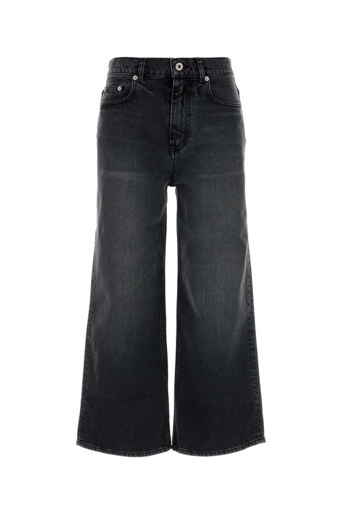 KENZO Black Stretch Denim Jeans - FF62DP2336C8BS