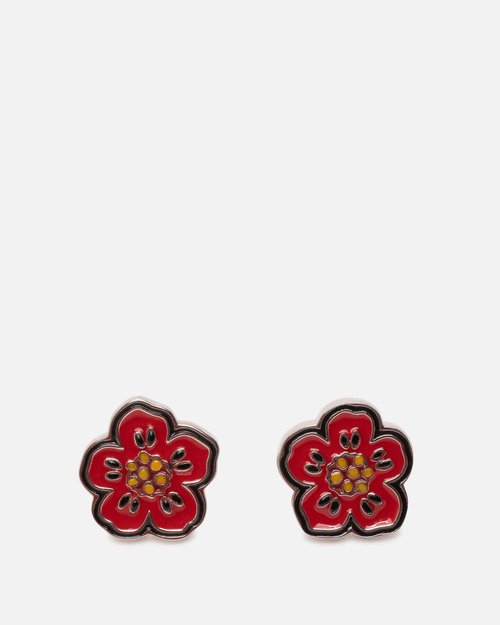 KENZO Boke Flower Earrings - Red - PFD55BI403M0.3.-21