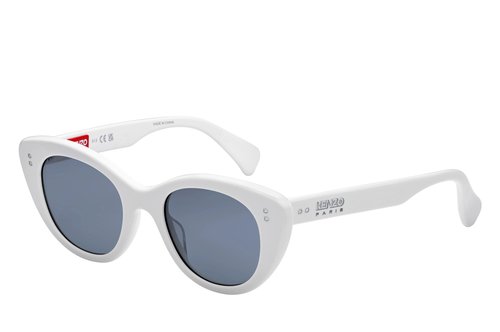 KENZO Cat Eye Ladies Sunglasses KZ40172I 21A 50 - Grey/White - KZ40172I21A50