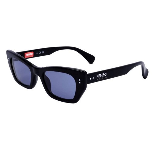 KENZO Cat Eye Sunglasses KZ40162I 01V 51 - Black/Blue - KZ40162I01V51