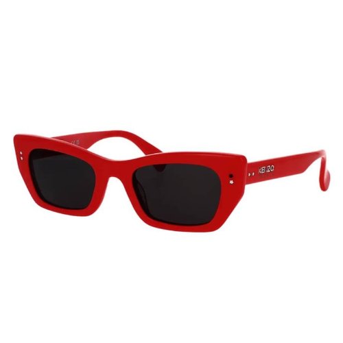 KENZO Cat Eye Sunglasses KZ40162I 66A 51 - Grey/Red - KZ40162I66A51