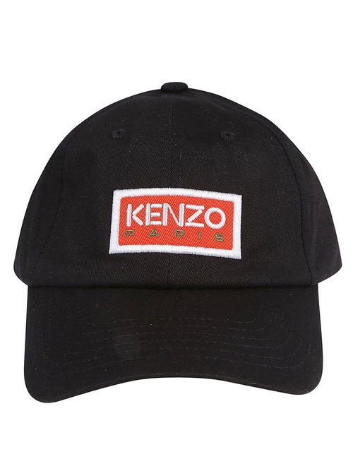 KENZO Embroidered Logo Baseball Cap FD55AC711F3299JNOIR Solesense
