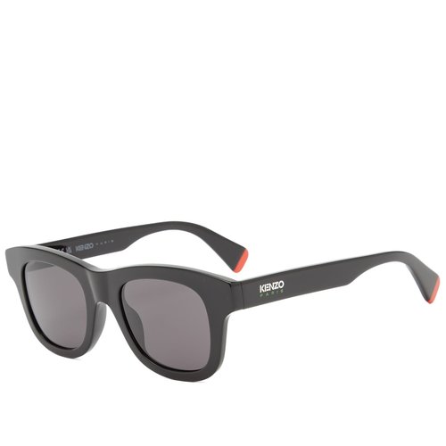KENZO Eyewear AKA Sunglasses - Shiny Black/Smoke - KZ40158I-4901A
