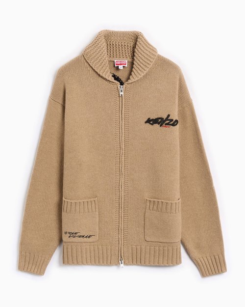KENZO Futura RWS With Zipper Relaxed Cardigan - FF65CA7413CK-11