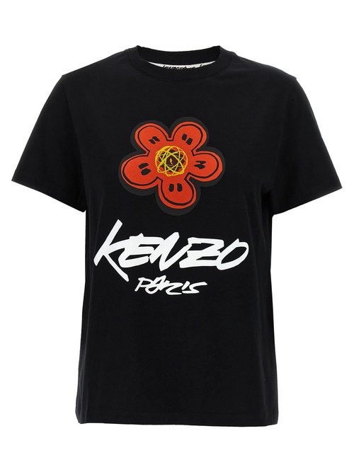 KENZO KENZO Paris Futura 2000 Edition Loose T-shirt - Black - FF62TS3564SG99J