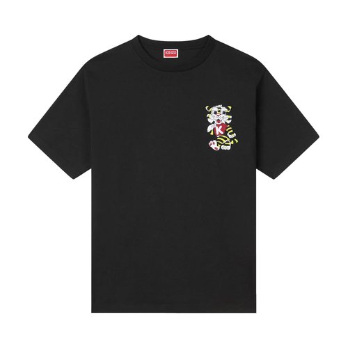 KENZO Gots Wild Tiger Embroidered Oversize T-Shirt - FG55TS4044SY.99J