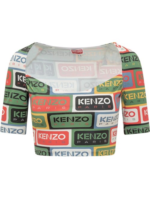 KENZO Labels Short Top - FD52TO7024SN_MU