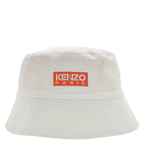 KENZO Logo Bucket Hat - Blue/White - K51024-12P