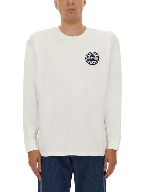 KENZO Long-sleeved T-shirt - FF65TL3504SI_02