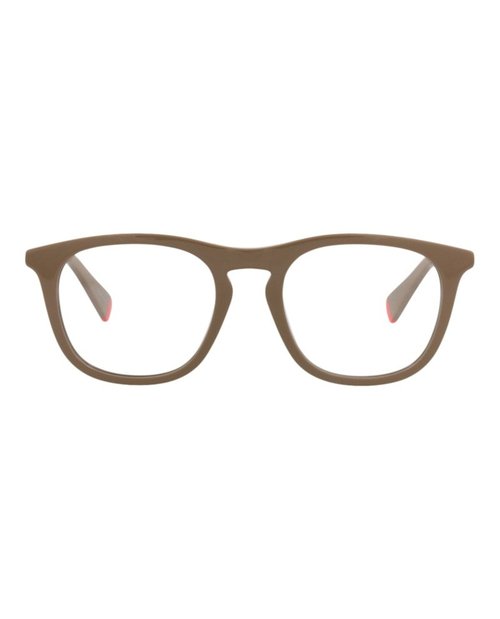KENZO Optical Frames RoundFrame Acetate - Beige Beige Transparent (Kz50192I/52/057)