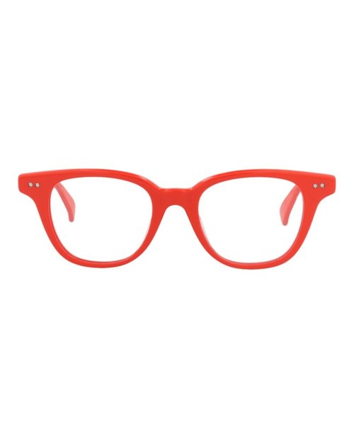 KENZO Optical Frames RoundFrame Acetate - Red Red Transparent (Kz50178I/48/066)