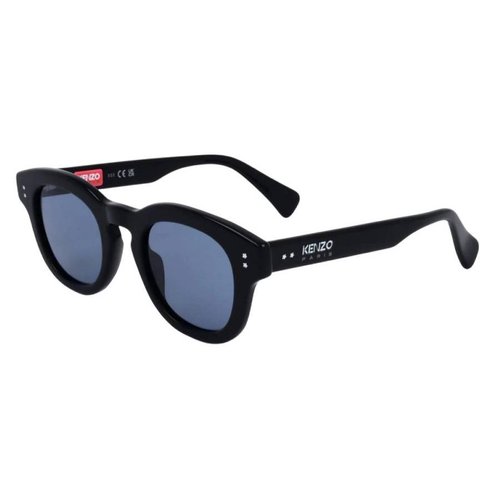 KENZO Oval Sunglasses KZ40163I 01V 48 - Black/Blue - KZ40163I01V48