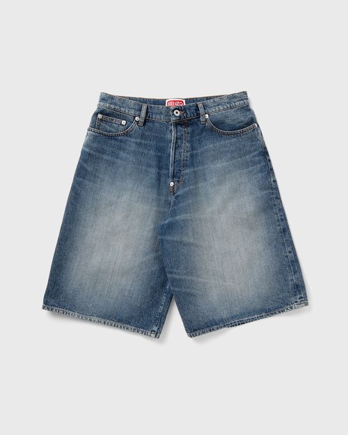 KENZO Straight Shorts - Medium Stone Blue - FF55DS3396I7.DS