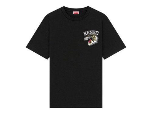 KENZO Tiger Varsity T-Shirt - Black