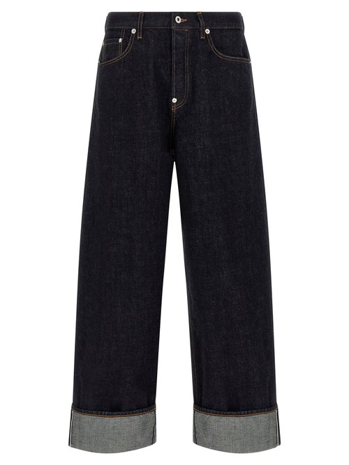 KENZO turn Up Jeans - FF65DP4216Q1DM