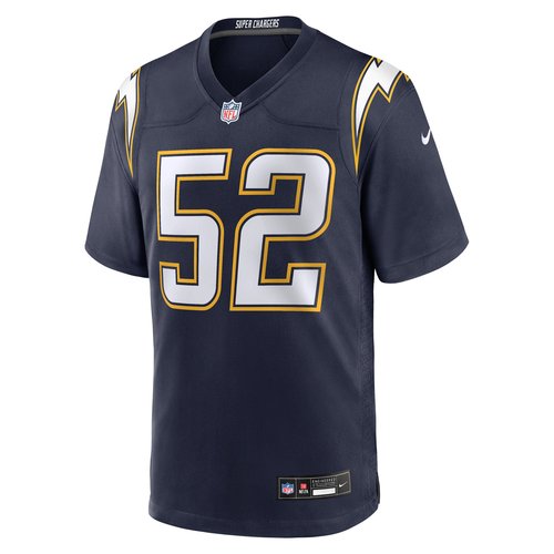 Khalil Mack Los Angeles Chargers Nike NFL Game Jersey - Navy - 67NM0FAK97F-8Z0