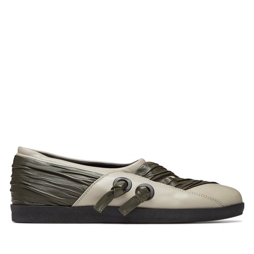 Kiko Kostadinov Wrinkled Slip On - Oak/Ivy - KKSS24FT03-107