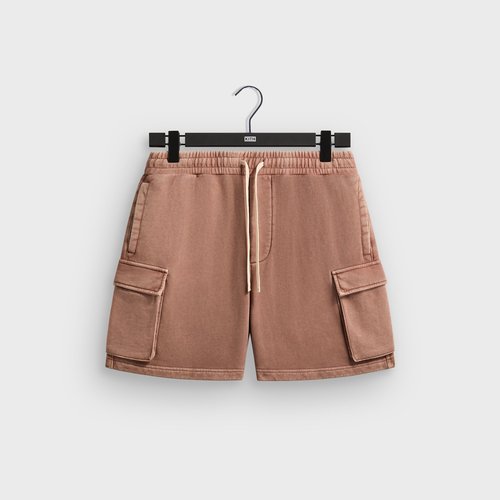 Kith 101 Sueded Fleece Fairfax Cargo Short - Dusty Mauve - M061234-603