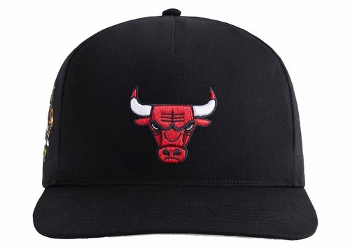 Kith 47 Chicago Bulls Hitch Snapback - Black