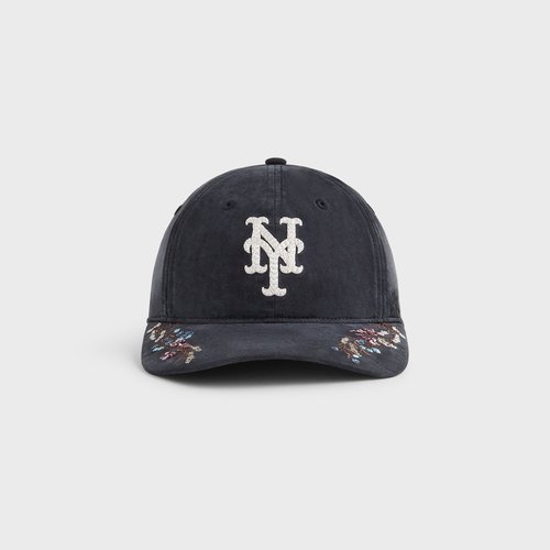 Kith & '47 for the New York Mets Cupro Linen Franchise LS Cap - Black - M051073-001