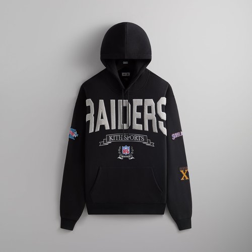 Kith & '47 for the NFL: Raiders Nelson Hoodie - Black - M032676-001