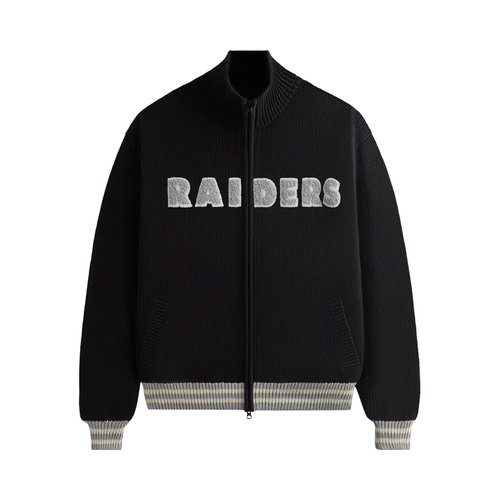 Kith & '47 for the NFL: Raiders Wyona Full Zip Sweater - KHM032664 001