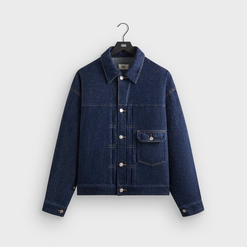 Kith Alonzo Twill Denim Jacket - Savin Wash - M010921-5102