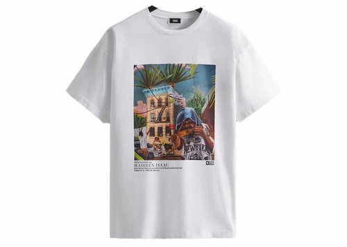 Kith Artist Series Madjeen Isaac Gallery Tee Shirt - White