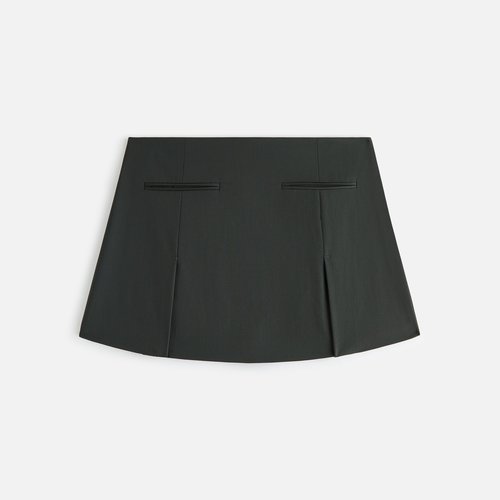 Kith Aster Tailored Mini Skirt - Taiga - W060219-377