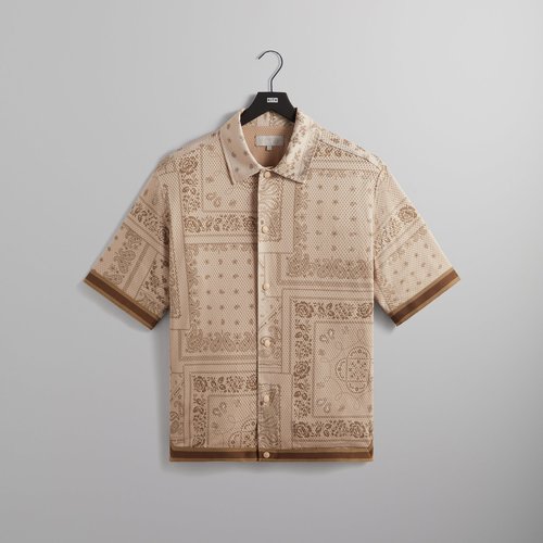Kith Bandana Mesh Woodpoint Shirt 