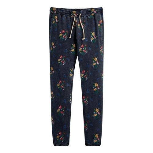 Kith Begonia Floral Williams I Sweatpant - Navy - KHM060084-413