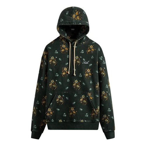 Kith Begonia Floral Williams III Hoodie - Green - KHM030295-302