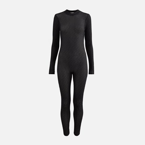 Kith Bryn Monogram Catsuit - Black - W160021-001