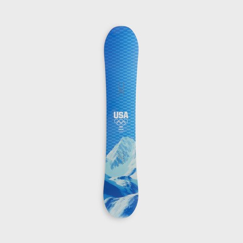 Kith & CAPiTA for Team USA 2026 Outerspace Living 158 Snowboard - Blue - 115825TGL