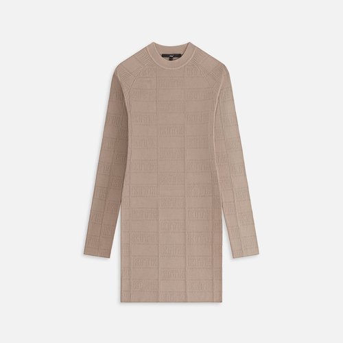 Kith Cassan Monogram Pointelle Dress - Wren - WSW0014-3030