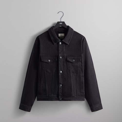 Kith Centre Denim Jacket - Black - M010270-001