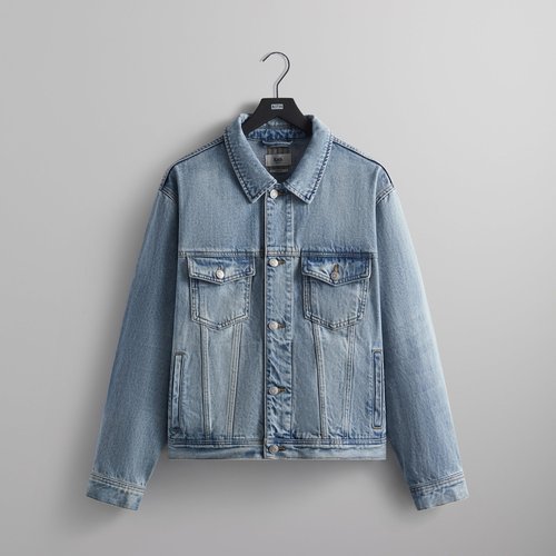 Kith Centre Denim Jacket - Light Indigo - M010269-415