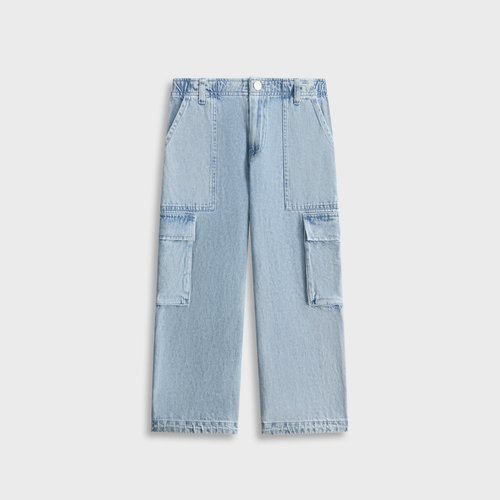 Kith Chambray Evans Cargo Pant - Kent Medium Wash - K060471-5085