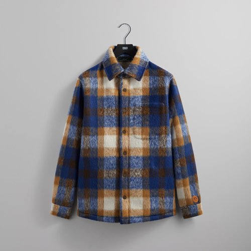 Kith Check Sheridan Shirt Jacket - Equilibrium - M010383-483