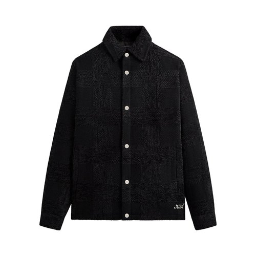 Kith Chenille Plaid Brixton Puffed Shirt Jacket - KHM011028 001