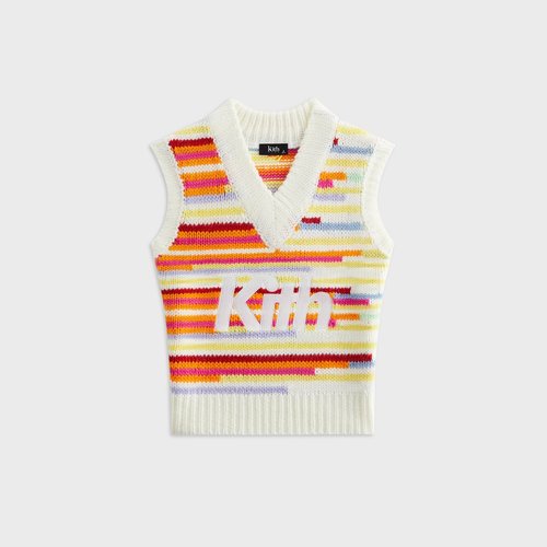 Kith Chunky Space Dye Sweater Vest - Multi - K031161-115