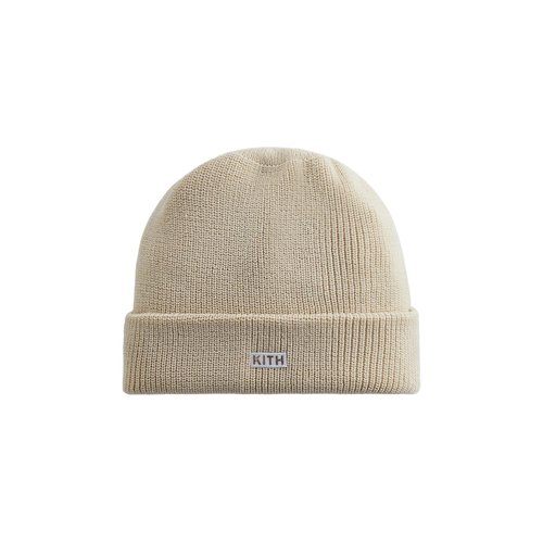Kith Classic Beanie | Cream | Size Onesize - KHM050484 104