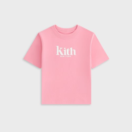 Kith Classic Mott Tee - Peony - K030909-7021