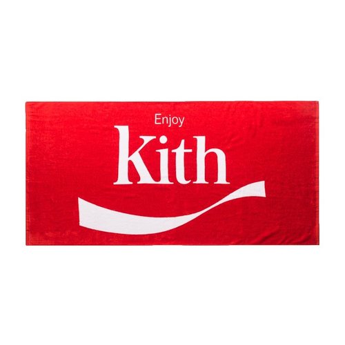 Kith Coca Cola Enjoy Beach Towel - Red
